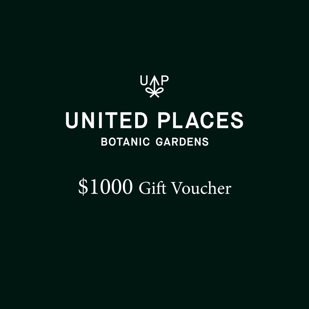 United Places Hotel Botanic Gardens $1000 Gift Voucher