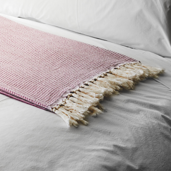 Pink Loom Towel